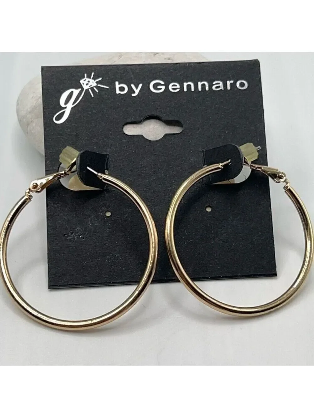 G by Gennaro Classic GOld HoopsEarrings $16ea / 3 for $25 3623